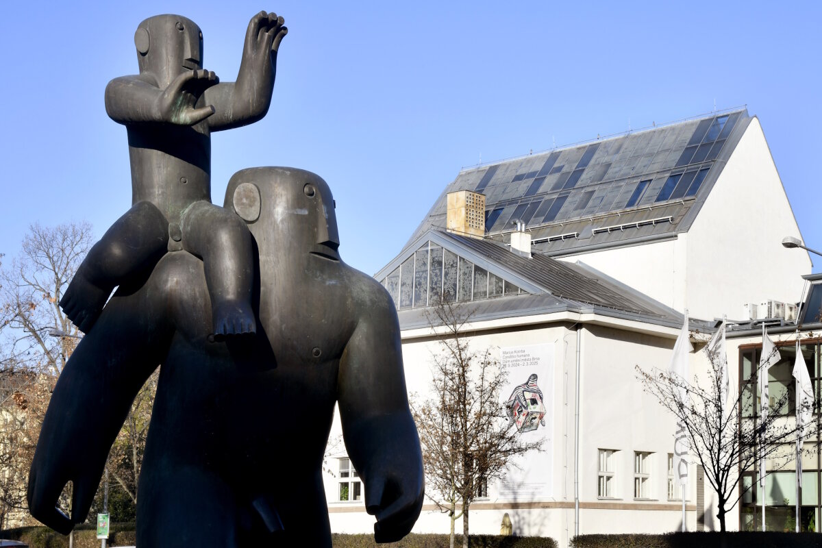 Socha Svatého Kryštofa od Maria Kotrby zůstane v Brně až do léta